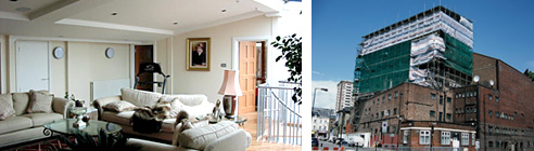 interior and exterior images